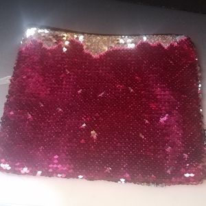 Style lab all sequins make up bag